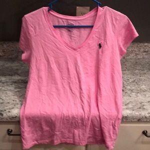 Polo pink tee